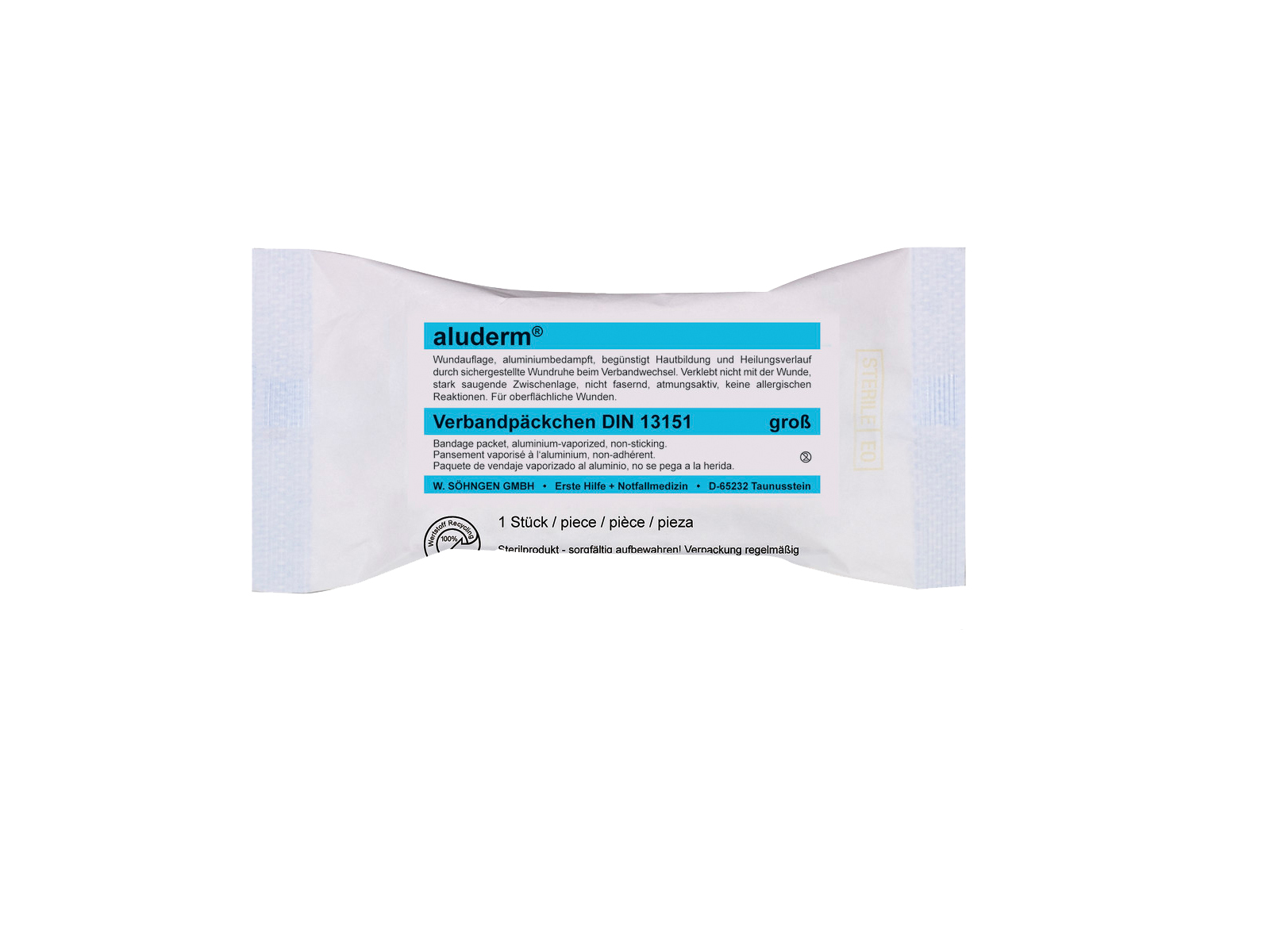 aluderm®  Verbandpäckchen DIN groß